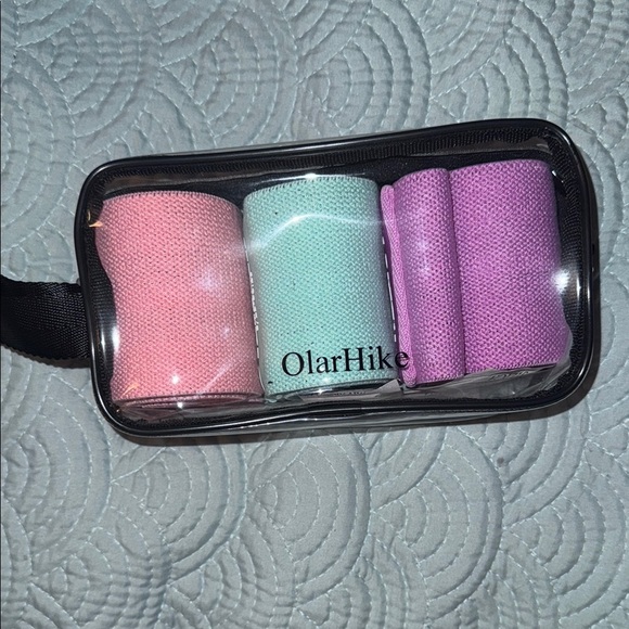 OlarHike Resistance Bands Set - Pink, Mint, Purple - Picture 1 of 3
